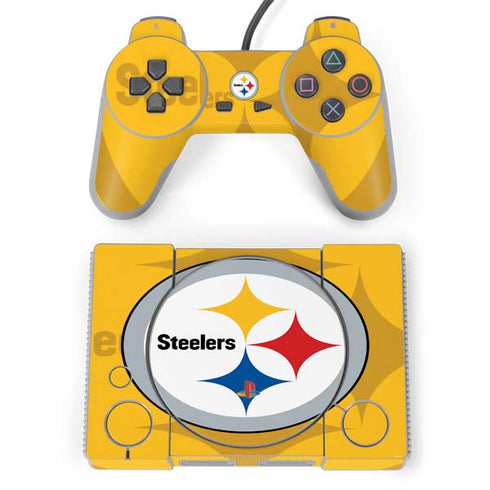 NFL Pittsburgh Steelers Double Vision PlayStation Classic Bundle Skin
